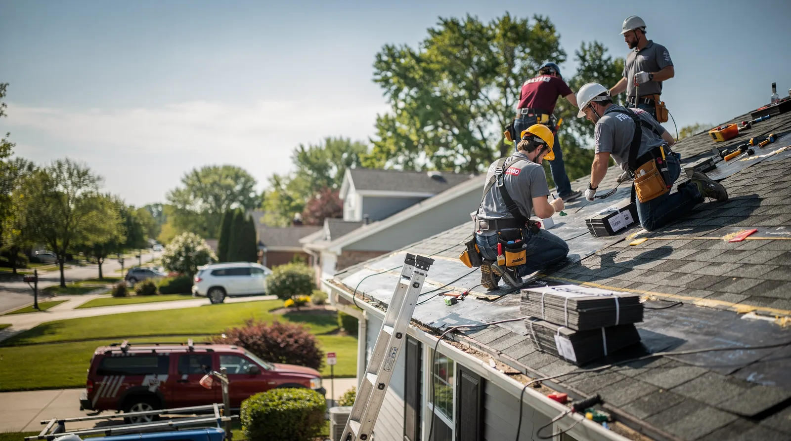 Roof Repair in Buxton, ME around you
